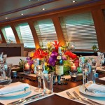Palmer Johnson 120 Dining Saloon