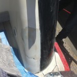 Princess V58 Festmacher Reparatur