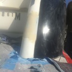 Princess V58 Festmacher Reparatur