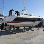 Sunseeker Thunderhawk 43 Refit: Paint